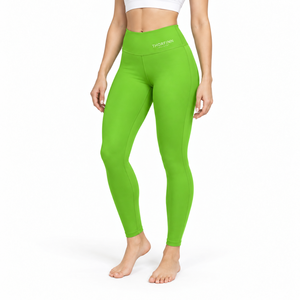 Leggings de yoga respirants de haute qualité, couleur unie, fabriqués en usine, design OEM, prix de gros, dernier style pour femmes - Product Image 5