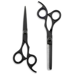 Professional Hair Cutting Thinning Straight Scissors <b>Set</b> for <b>Barber</b> and Salon - Product Image 1