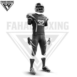 Camisetas y Pantalones de Fútbol Americano de Tela Ligera con Diseño Personalizado, Sublimación, Tallas Grandes, Poliéster - Product Image 4