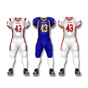 Maillot et pantalon de football américain PIHA SPORTS Team Club, polyester, coupe professionnelle pour homme, uniforme d'entraînement de qualité supérieure - Product Image 4