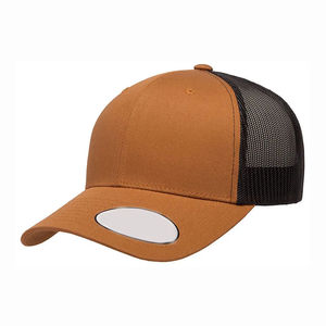 Embroidery logo Trucker <b>Hat</b> Wholesale Unisex Suede 5 Panel Mesh Custom <b>Hats</b> Trucker Baseball Cap - Product Image 1