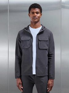 Conjunto Deportivo Informal para Hombre con Chaqueta con Capucha y Cierre, Impermeable y Transpirable, con Pantalones de Pierna Recta - Product Image 4