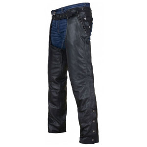 Top Trending Breathable Genuine Leather Western Style Men's Horse <b>Half</b> <b>Chaps</b> Equestrian Tack for Horse Riding - Product Image 1