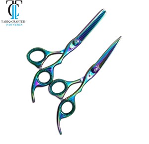 Ciseaux de barbier de haute précision en acier inoxydable pour usage professionnel en salon - Product Image 3
