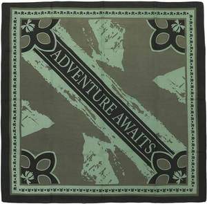 Pañuelo Bandana Étnico Personalizado al por Mayor de Fábrica, 55 cm, Cuadrado de Algodón, Doble Borde, Impresión Digital - Product Image 2