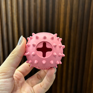 BEBE HAPPY Corlorfull Evil Ball, jouet à mâcher pour chien, balle de jeu en caoutchouc pour animaux de compagnie, pour chiens d'intérieur, haute qualité - Product Image 6
