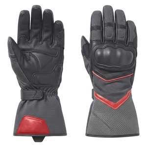 ถุงมือแข่งรถ SAAR INDUSTRIES รุ่น Alpha แบบเต็มนิ้ว ป้องกันฝ่ามือด้วยหนัง รองรับหน้าจอสัมผัส ระบายอากาศได้ดี สายรัดข้อมือปรับได้ พร้อมแถบตีนตุ๊กแก - Product Image 2
