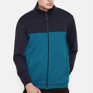 Nouvelle veste universitaire en jean déchiré ample pour homme, col rabattu, poches zippées, décontractée, respirante, teinte unie, pour jeunes hommes, automne - Product Image 5