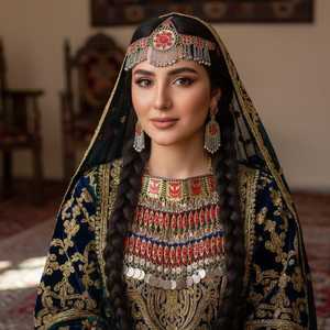 Proveedor Directo de Conjuntos de Joyería Afgana para Bodas y Fiestas, Nueva Edición para Adultos, Joyería Étnica Rara de Diseño Pashtun Afgano - Product Image 4