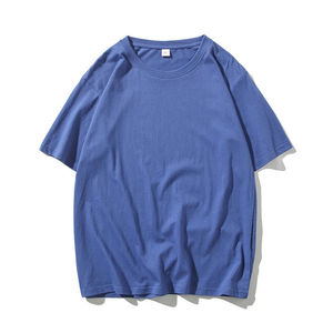 T-shirts vierges 100 % coton de haute qualité pour hommes, coupe oversize, grammage lourd, personnalisables pour impression, prix FOB de gros - Product Image 5