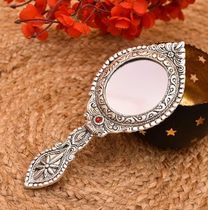 Espejos decorativos de mano para recuerdos de boda, Nikkah, dholki, haldi, mehndi, baby shower, regalos para damas de honor, indios, pakistaníes - Product Image 1