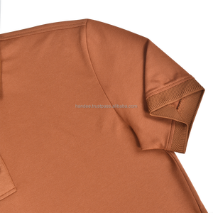 Camiseta de Golf para Hombre de Calidad Confiable, Personalizada, de Spandex, con Estampado por Transferencia Térmica, de Secado Rápido, con Bolsillo, Diseño Sólido, Tejida - Product Image 4