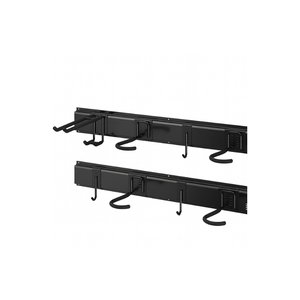 Heavy Duty Bike Hook Rail System Steel Storage <b>Rack</b> Wall Mounted Bicycle Holder Space Saving <b>Garage</b> Organizer GAPGAR010 - Product Image 1