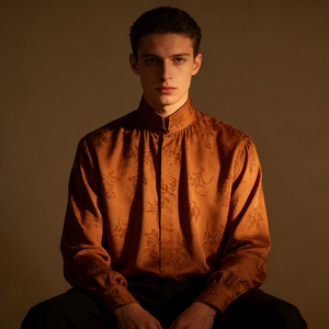 Nueva Tela Jacquard con Patrón de Orquídeas Estilo Chino Vintage, 100% Poliéster, Peso Medio, <span class=keywords><strong>Material</strong></span> para Chaquetas de Niños y Niñas - Product Image 6