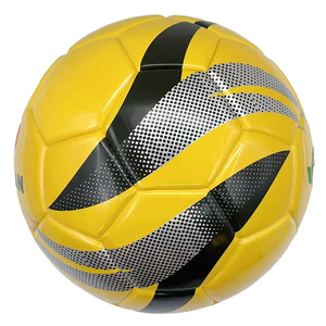 Ballon de football en cuir PU de qualité professionnelle, écologique, personnalisé, léger, pour l'entraînement en extérieur, prix de gros - Product Image 1
