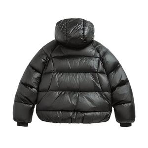 Veste d'hiver matelassée premium pour homme, design confortable, style streetwear, vêtement chaud avec fermeture éclair et col à capuche - Product Image 3
