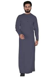 Thobe musulman avec poches personnalisées, vêtements islamiques, Jubba, thobe pour homme, couleur unie, design arabe, robe Daffah, robe saoudienne, fabrication sur mesure - Product Image 3