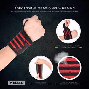 Unisex <b>Gym</b> Weightlifting Wrist Wraps Fitness Training Hand Bands with Padded <b>straps</b> for Wrist Support Protection-Manufacturer - Product Image 5
