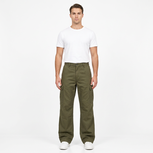 Fabricant de pantalons cargo à taille élastique, fabricant de pantalons cargo, pantalons cargo personnalisés pour les détaillants de vêtements - Product Image 3