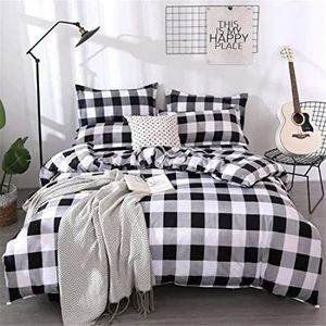 Ensemble de housse de couette à motifs imprimés, taille Queen, polyester matelassé, literie d'hiver, hypoallergénique, respirant, lavable en machine - Product Image 2
