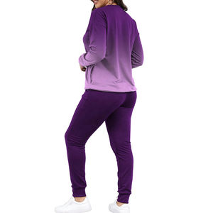 ชุดวอร์มผ้าฝ้ายเนื้อนุ่ม แต่งดีไซน์ลูกไม้ พร้อมปักโลโก้แบรนด์ตามสั่ง เนื้อผ้าหนานุ่ม อุ่นสบาย เหมาะสำหรับแฟชั่นประจำวันและสไตล์ที่ดูดีขึ้น - Product Image 4