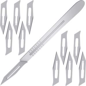 Hospital Used Blade Type Blades Surgical Detachable Scalpels Knives & Scalpel Handles With High Quality Steel By <b>Blush</b> Surgical - Product Image 1