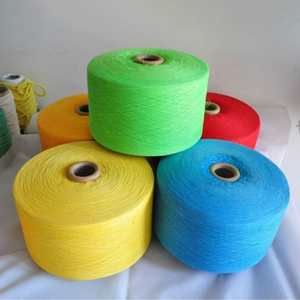 Haute qualité NE 20s/2 fil recyclé cardé couleurs foncées durable durable pour tricoter à la main finition lisse tissus tricotés tissés - Product Image 6