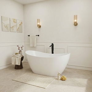 Baignoire autoportante FW-8824-59-S-Morden en acrylique pour salle de bain - Product Image 5