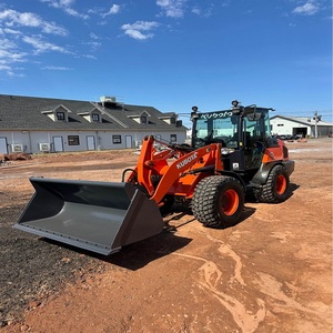 Commercial Kubota R630 Wheel Loader Equipped With 64.4 HP Engine And High Capacity Bucket For Construction Material Handling - Product Image 3