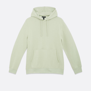 Sweat à capuche épais pour homme en molleton 100 % coton de haute qualité, couleur unie, avec logo personnalisé, respirant, écologique, style streetwear, coupe classique - Product Image 2