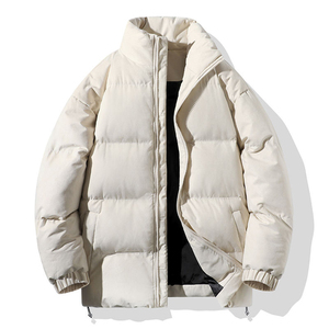 Vestes matelassées d'hiver chaudes et épaisses pour hommes, imperméables et respirantes, avec fermeture éclair – Vente en gros - Product Image 2