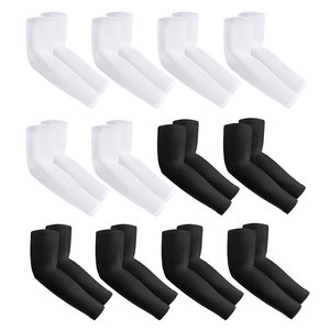 Manchons de bras pour hommes en Spandex/Polyester de qualité supérieure, actifs, flexibles et respirants, pour le fitness, la course à pied et le cyclisme - Product Image 1