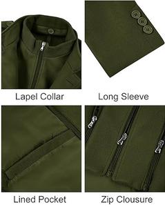 Manteau d'hiver en cachemire et mélange de laine de haute qualité pour homme - Trench-coat style business casual pour hommes, respirant - Product Image 4