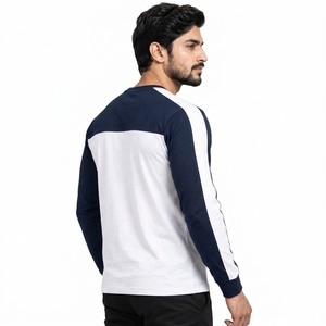 Camiseta elegante de manga larga para hombre, diseñada con tela cómoda y costuras duraderas que ofrecen un aspecto limpio y un acabado suave. - Product Image 6
