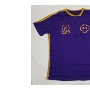 Camiseta Personalizable con Logotipo OMEGA PSI PHI de Verano, Alta Calidad, 100% Algodón Tejido, Corte Regular, Transpirable y de Secado Rápido para Hombre - Product Image 2
