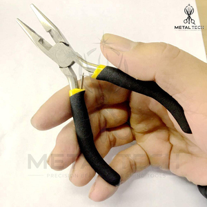 Stainless Steel Micro Ring Hair Extension Pliers Links Beads Opener Closer <b>Tool</b> Professional Hairdressing Equipment Brand - Product Image 5