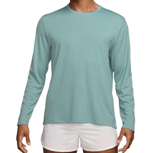 T-shirt de sport pour homme à manches courtes en polyester/coton tricoté, séchage rapide, léger, anti-boulochage, respirant, haut d'entraînement de gym - Product Image 1