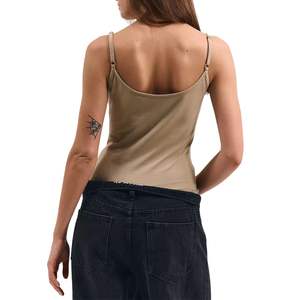 ชุดบอดี้สูทจั๊มพ์สูททรงสกินนี่คอกลมเปิดหลังสไตล์วินเทจสำหรับผู้หญิง ขายส่งตามสั่ง - Product Image 5