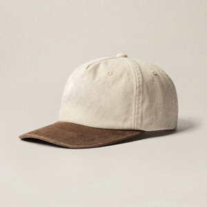 Casquettes 5 panneaux personnalisées, effet vieilli, tendance, durables, légères, confortables, de haute qualité, pour adultes. - Product Image 1