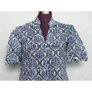 Women's Vintage A-Line Maxi Dresses Short Sleeve 100% Cotton Floral Print Eco-Friendly & Breathable Comfortable Summer <b>Wear</b> - Product Image 2