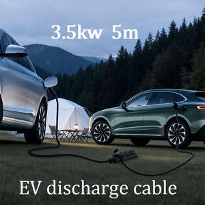 Adaptateur V2L pour véhicule, câbles de décharge GBT vers prise Schuko, TPU, état neuf, pour rétrofit/amélioration UE - Product Image 4