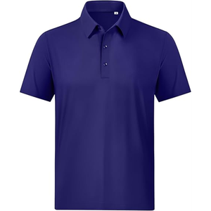 Polos de algodón de alta calidad con logotipo bordado personalizado para hombre, polos casuales de marca, camisetas tipo polo para hombre, ropa deportiva. - Product Image 2