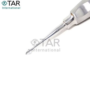 Elevador de Punta Curva Cóncava 63 de Acero Inoxidable, Instrumentos Médicos, Cirugía Dental, Instrumentos Quirúrgicos Bernard Spade - Product Image 6