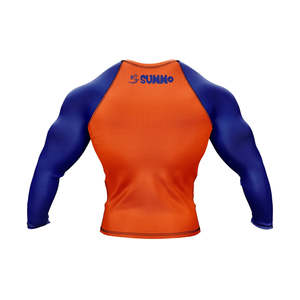 Rashguard Homme Personnalisable de Qualité Supérieure, Léger, Manches Longues, Col Rond Uni, Respirant, Séchage Rapide, Coupe Classique - Product Image 2