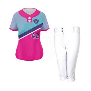 ชุดซอฟต์บอลราคาส่ง ระบายอากาศได้ดี น้ำหนักเบา ออกแบบโลโก้เองได้ตามต้องการ - Product Image 1