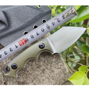 Cuchillo de Hoja Fija con Punta de Gota, Hoja de Acero Inoxidable, Mango de Aluminio, 10 Pulgadas, para Deportes al Aire Libre, Grado Industrial - Product Image 5