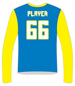 Chemise de compression sublimée à manches longues Vêtements d'entraînement pour hommes - Product Image 3