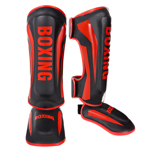 Protector de Espinilla y Empeine Personalizado para MMA, Boxeo y Muay Thai, Diseño Clásico, Protección Elástica de PU, Almohadillas de Compresión para Entrenamiento - Product Image 6