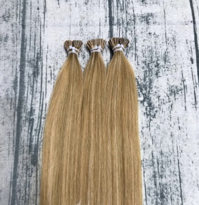 ผมต่อแบบ I-Tip ขายส่ง ผมอินเดียแท้ 100% เรมี่ ร็อว์ อิติป เกรดดับเบิ้ลดรอน สีบลอนด์ ผมเวอร์จิ้นแท้ ผมต่อแบบ I-Tip ผมแท้ - Product Image 5
