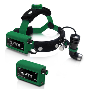 Lámpara LED Dental Inalámbrica OTICA con Brillo Ajustable, Lupa Binocular para Exámenes Quirúrgicos, Uso en Laboratorio, Certificación CE, 5800K - Product Image 1